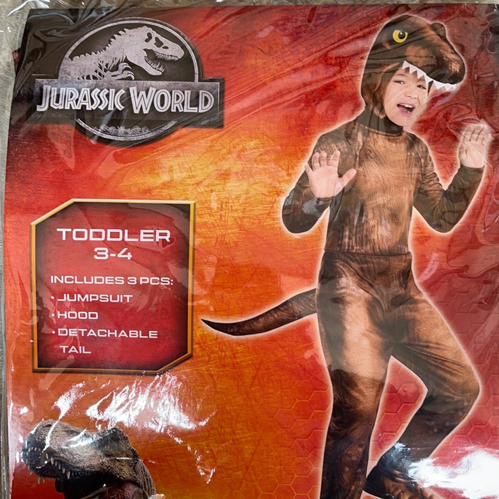 Jurassic World T. Rex Children’s Costume! New!
